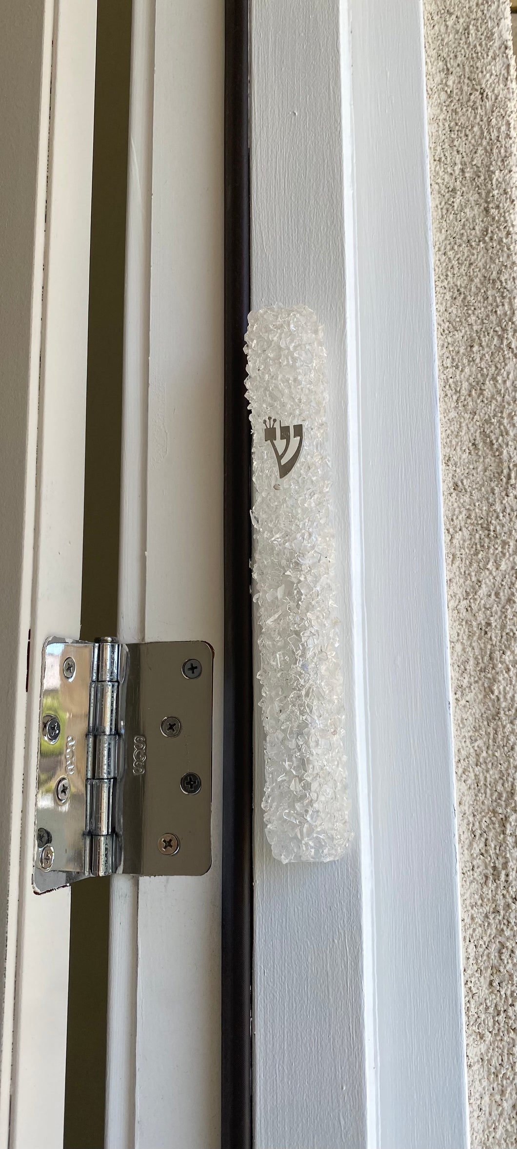 Clear Quartz Mezuzah