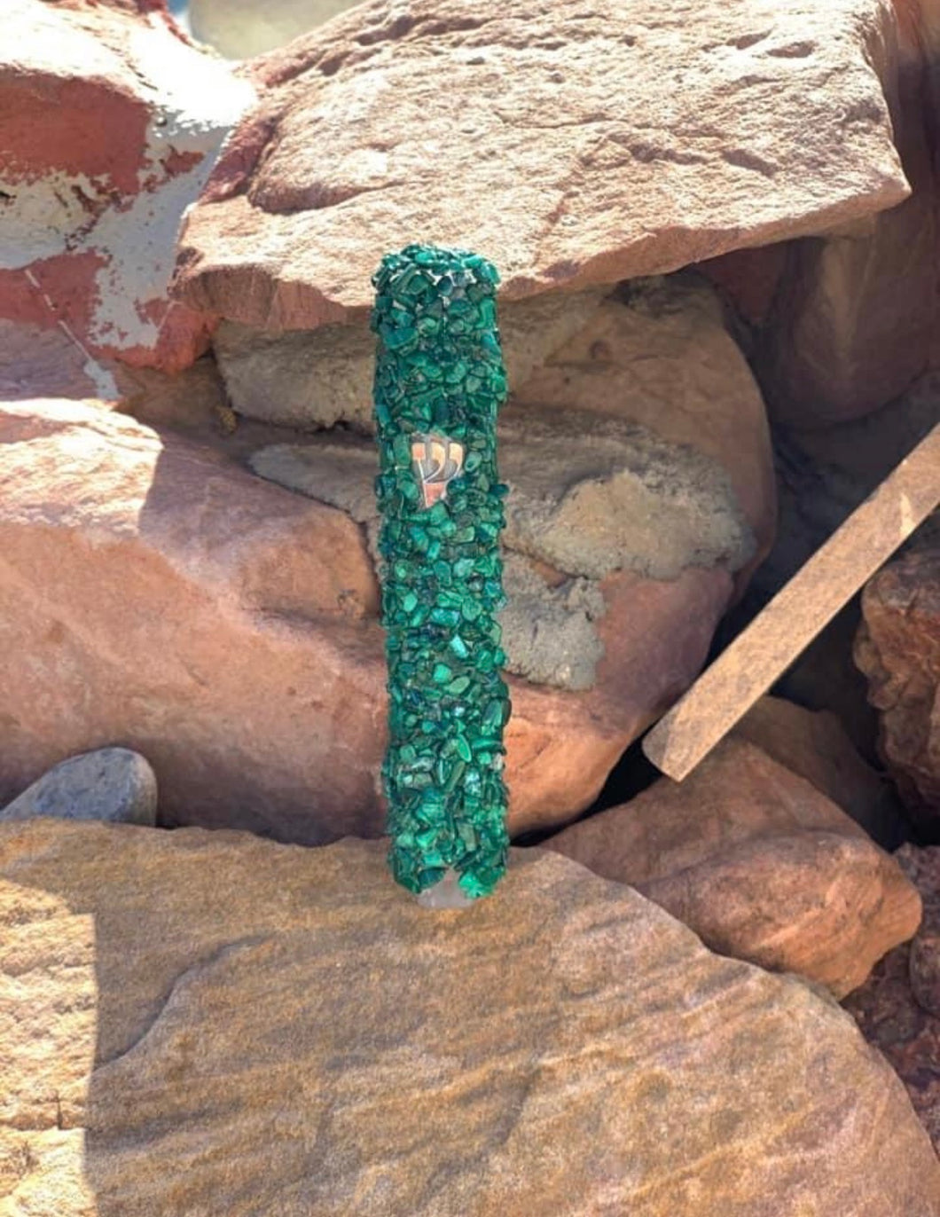 Malachite Mezuzah