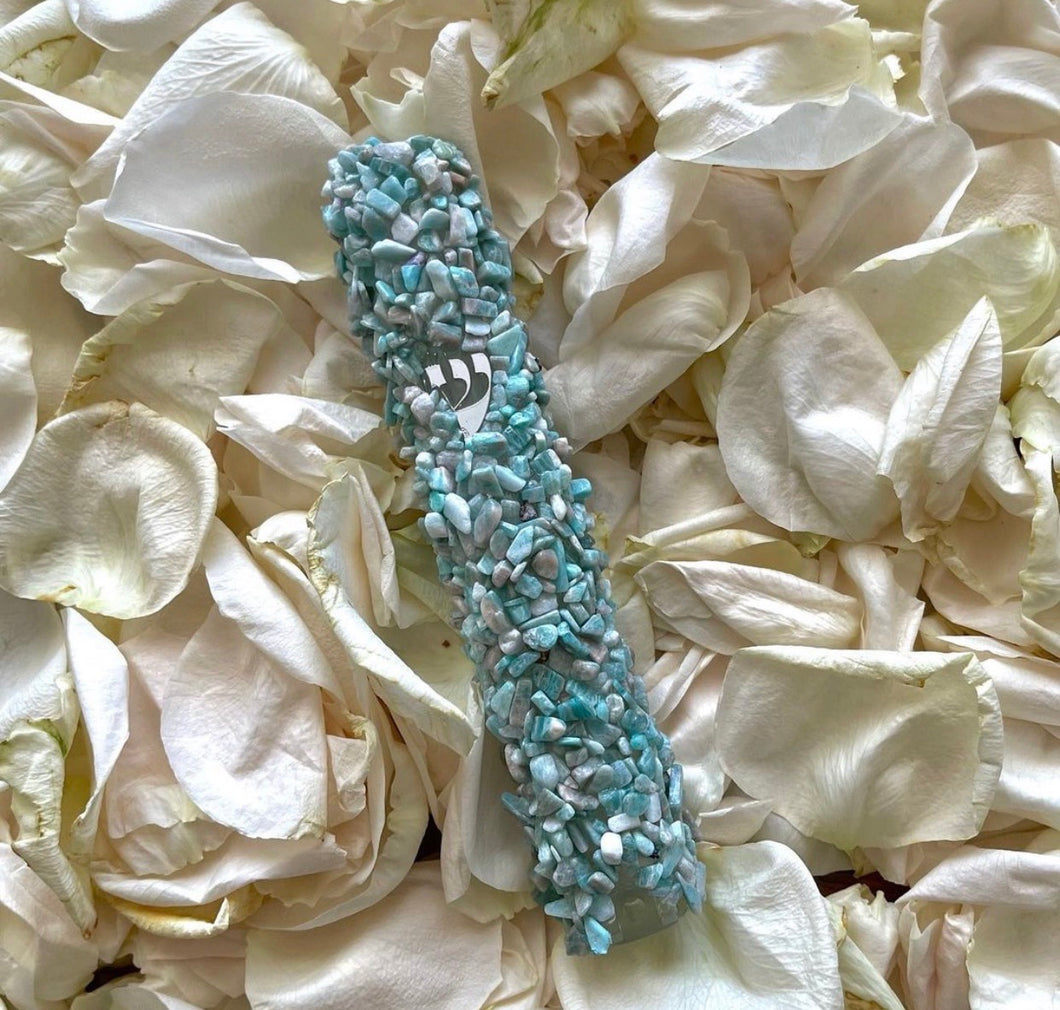 Amazonite Mezuzah