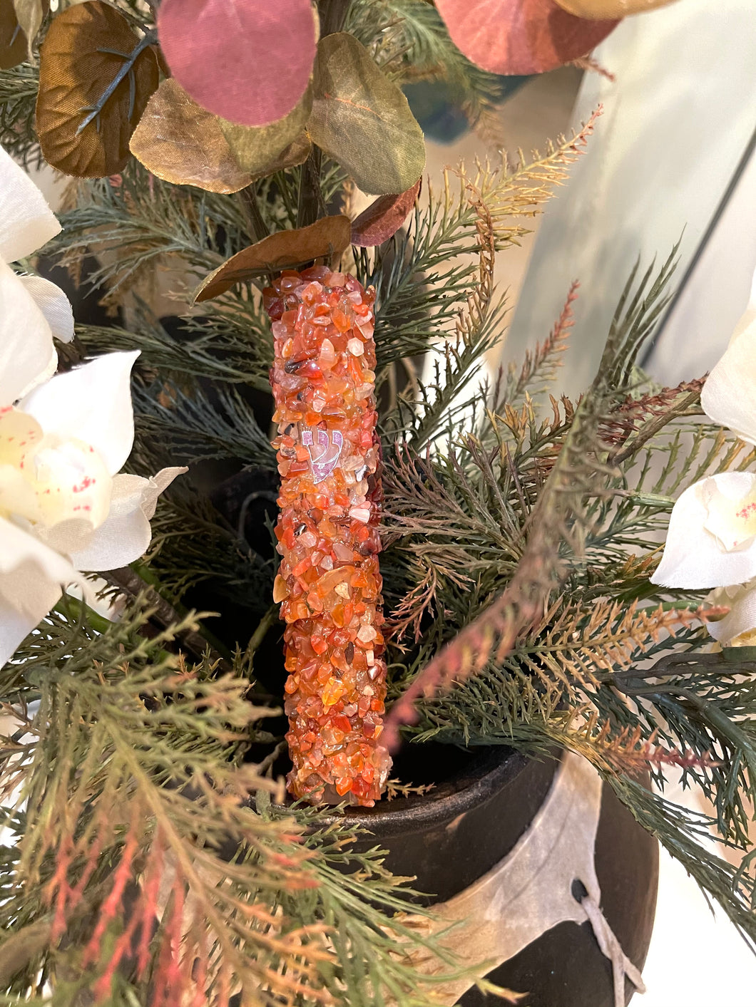 Carnelian Mezuzah